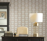 Wallpaper Reclining Cheetahs Peel & Stick Wallpaper // Brown