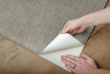Wallpaper Reed Basket Peel & Stick Wallpaper // Brown