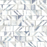 Wallpaper Refraction Peel & Stick Wallpaper // Blue & Grey