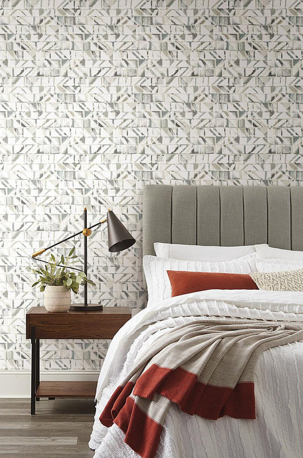 Wallpaper Refraction Peel & Stick Wallpaper // Neutral