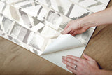 Wallpaper Refraction Peel & Stick Wallpaper // Neutral