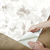 Wallpaper Renewed Floral Wallpaper // Neutral