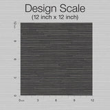 Wallpaper Ribbon Bamboo Wallpaper // Black & Silver Metallic