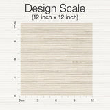 Wallpaper Ribbon Bamboo Wallpaper // Cream & Gold Metallic