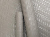 Wallpaper Ribbon Bamboo Wallpaper // Silver Metallic