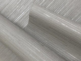 Wallpaper Ribbon Bamboo Wallpaper // Silver Metallic