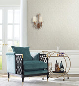 Wallpaper Riviera Bamboo Trellis Wallpaper // Cream