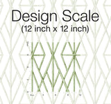 Wallpaper Riviera Bamboo Trellis Wallpaper // Green