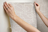 Wallpaper Robotics Peel & Stick Wallpaper // Beige