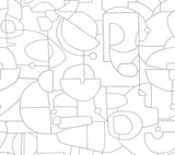Wallpaper Robotics Peel & Stick Wallpaper // Grey