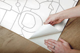 Wallpaper Robotics Peel & Stick Wallpaper // Grey