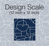 Wallpaper Robotics Peel & Stick Wallpaper // Navy