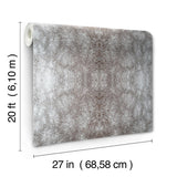 Wallpaper Rose Dapple Peel & Stick Wallpaper // Warm Grey