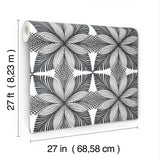 Wallpaper Roulettes Wallpaper // Cream & Black