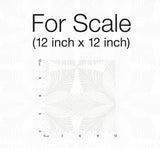 Wallpaper Roulettes Wallpaper // Lily White & Cream