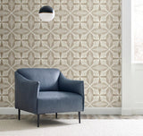 Wallpaper Roulettes Wallpaper // Tan Metallic