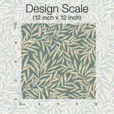 Wallpaper Rowan Wallpaper // Teal