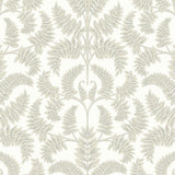 Wallpaper Royal Fern Damask Wallpaper // Beige