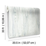 Wallpaper Rusticano Wallpaper // White & Blue