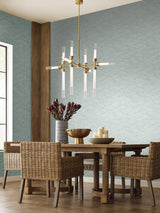 Wallpaper Sand Crest Wallpaper // Light Blue