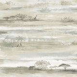 Wallpaper Savanna Sunset Peel & Stick Wallpaper // Beige