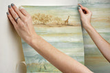 Wallpaper Savanna Sunset Peel & Stick Wallpaper // Brown