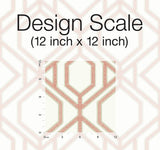 Wallpaper Sawgrass Trellis Wallpaper // Coral