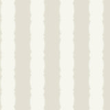 Wallpaper Scalloped Stripe Wallpaper // Off White