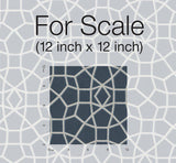 Wallpaper Sculptural Web Wallpaper // Blue