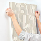 Wallpaper Sculpture Garden Wallpaper // Neutral