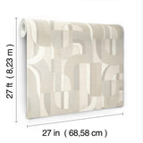 Wallpaper Sculpture Garden Wallpaper // Neutral