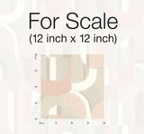 Wallpaper Sculpture Garden Wallpaper // Pink & Cream