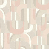 Wallpaper Sculpture Garden Wallpaper // Pink & Cream