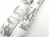 Wallpaper Seasons Toile Wallpaper // Grey
