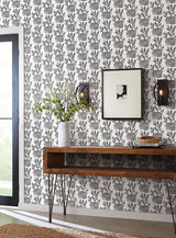 Wallpaper Seedlings Peel & Stick Wallpaper // Black