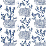 Wallpaper Seedlings Peel & Stick Wallpaper // Blue