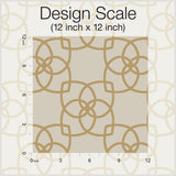 Wallpaper Serendipity Wallpaper // Cream & Gold Metallic