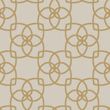 Wallpaper Serendipity Wallpaper // Cream & Gold Metallic