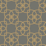 Wallpaper Serendipity Wallpaper // Grey & Gold Metallic
