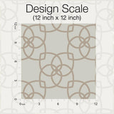 Wallpaper Serendipity Wallpaper // Light Grey & Light Brown