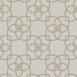 Wallpaper Serendipity Wallpaper // Light Grey & Light Brown