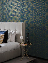 Wallpaper Serendipity Wallpaper // Navy