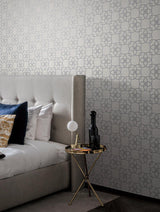 Wallpaper Serendipity Wallpaper // Pale Grey Metallic