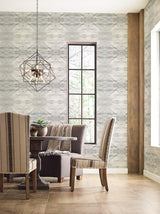 Wallpaper Serene Jewel Wallpaper // Grey