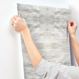 Wallpaper Serene Jewel Wallpaper // Grey