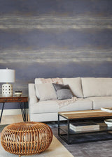 Wallpaper Serene Reflection Wallpaper // Navy