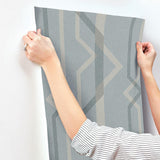 Wallpaper Shape Shifter Wallpaper // Blue