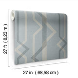 Wallpaper Shape Shifter Wallpaper // Blue
