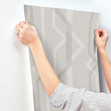 Wallpaper Shape Shifter Wallpaper // Grey