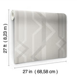 Wallpaper Shape Shifter Wallpaper // Grey